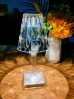 Homeko Diamond Glass Table Lamp