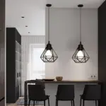 Homeko_Diamond_Shape_Wrought_Metal_Pendant_Lights_-_-4229358 Homeko Diamond Shape Wrought Metal Pendant Lights