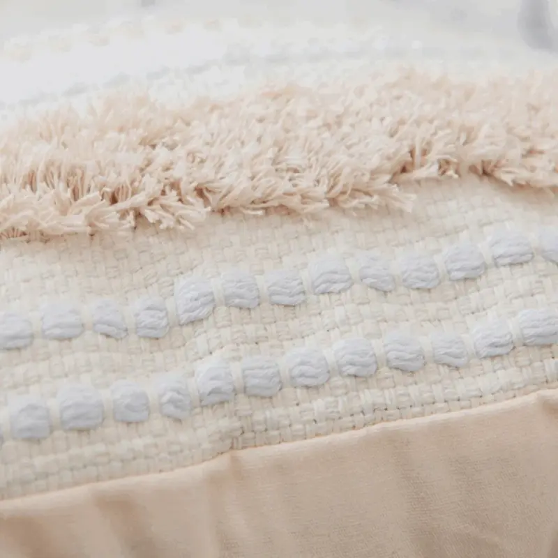 Homeko Diamond Tassel Pillow Cover