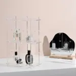 Homeko Display Clear Shelf Stand for Home Storage