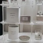 Homeko Display Clear Shelf Stand for Home Storage