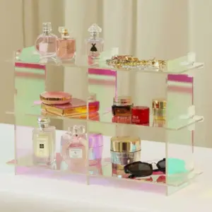 Homeko Display Iridescent Shelf Stand for Home Storage