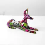 Homeko_Doberman_Pinscher_Graffiti_Painted_Statue_-_-4229850 Homeko Doberman Pinscher Graffiti Painted Statue
