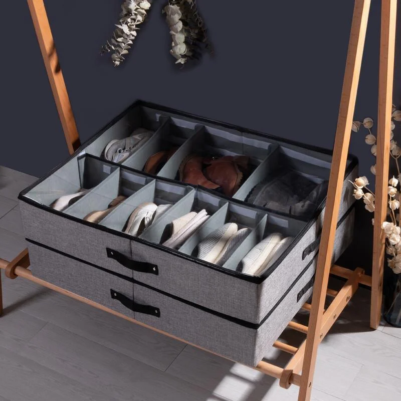 Homeko Drawer Shoe Box Organizer and Shoe Storage -