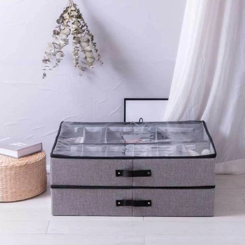 Homeko Drawer Shoe Box Organizer and Shoe Storage -