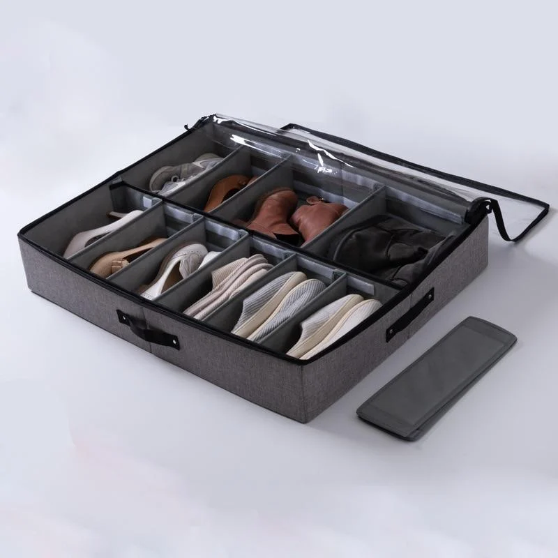 Homeko Drawer Shoe Box Organizer and Shoe Storage -