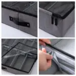 Homeko Drawer Shoe Box Organizer and Shoe Storage