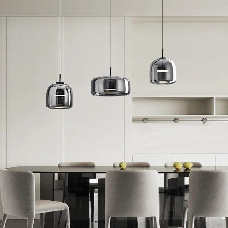 Homeko Drum Shaped LED Pendant Light -