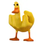 Homeko Duck With A Bad Attitude Sculpture