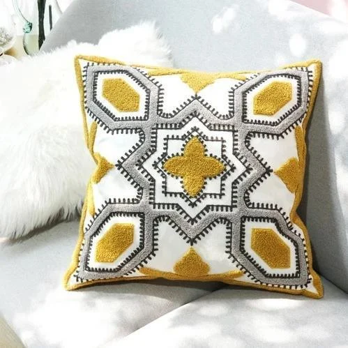 Homeko Embroidered Pillow -