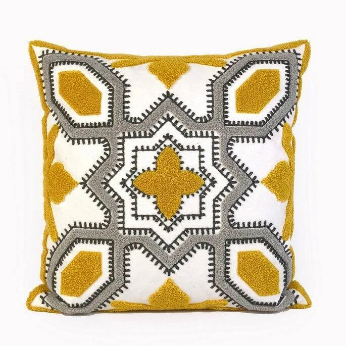 Homeko Embroidered Pillow -