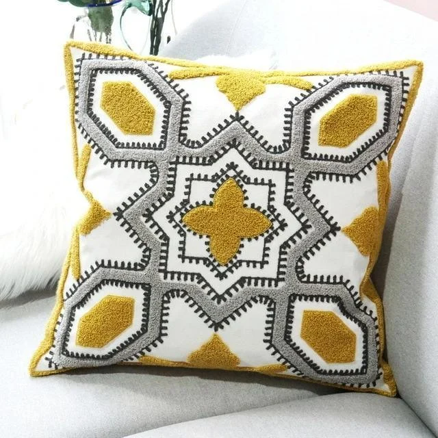 Homeko Embroidered Pillow -