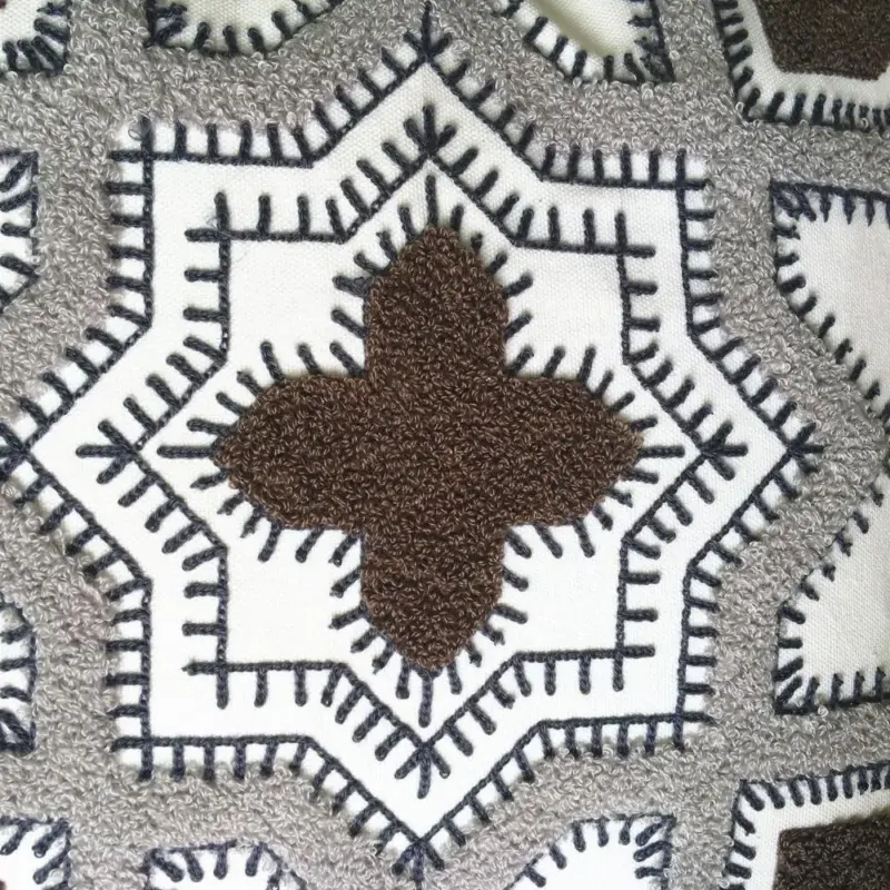 Homeko Embroidered Pillow