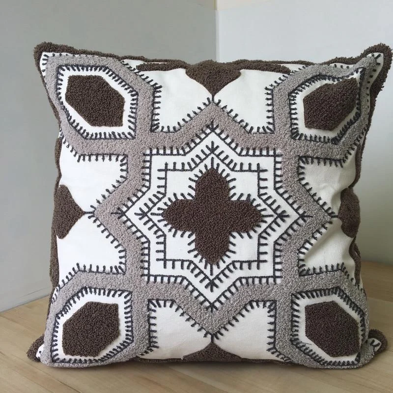 Homeko Embroidered Pillow -