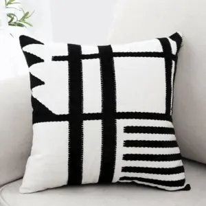 Homeko Embroidered Pillow Cover