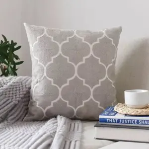 Homeko Embroidered Pillow Covers