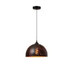 Homeko Etch Shade Metal Pendant Light