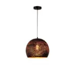 Homeko Etch Shade Metal Pendant Light
