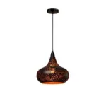 Homeko Etch Shade Metal Pendant Light