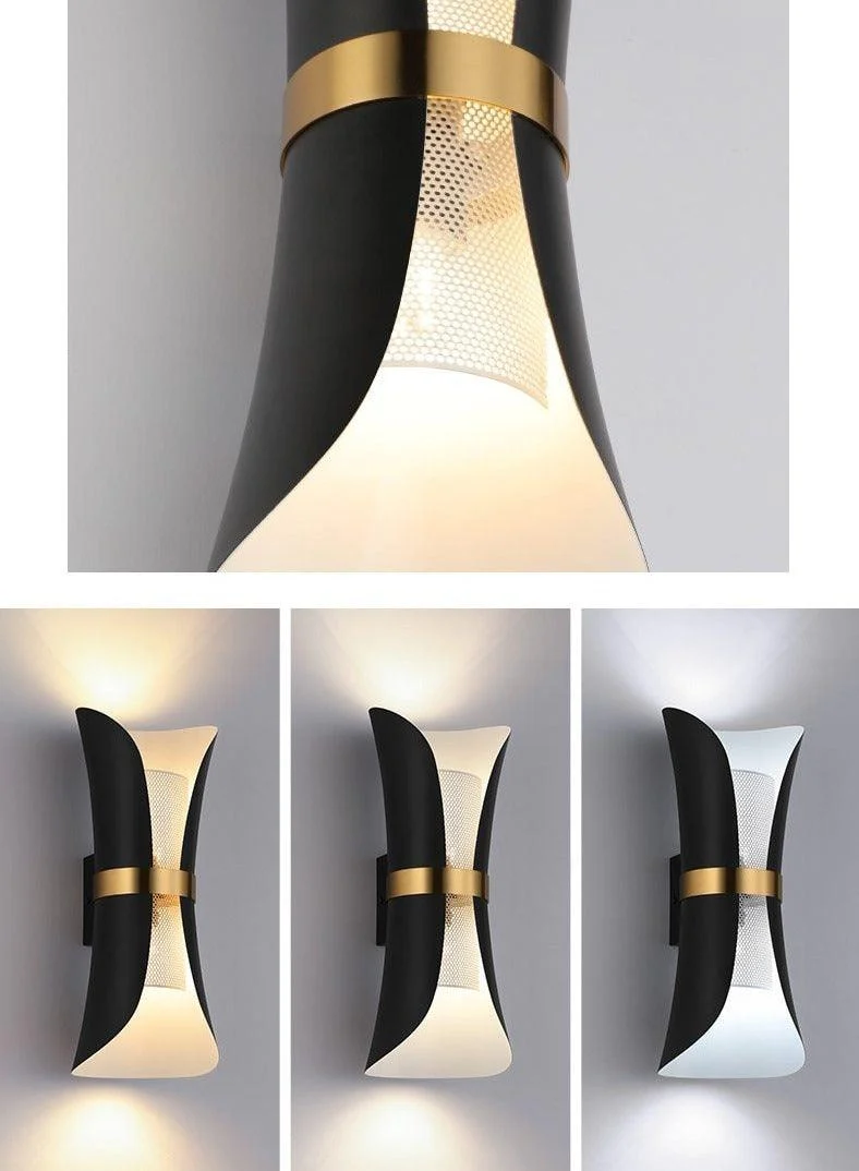 Homeko European Ribbon Wall Sconce -