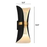 Homeko European Ribbon Wall Sconce
