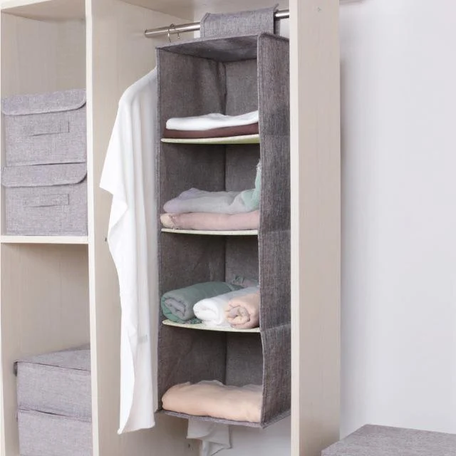 Homeko Fabric Wardrobe Storage Shelves -