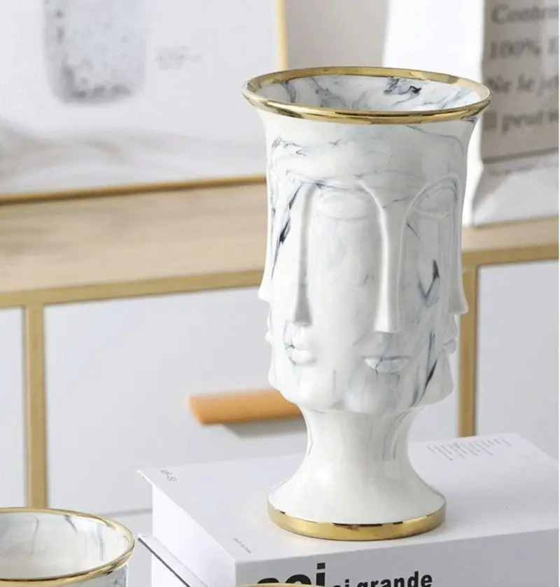 Homeko Face Flower Pot and Vase