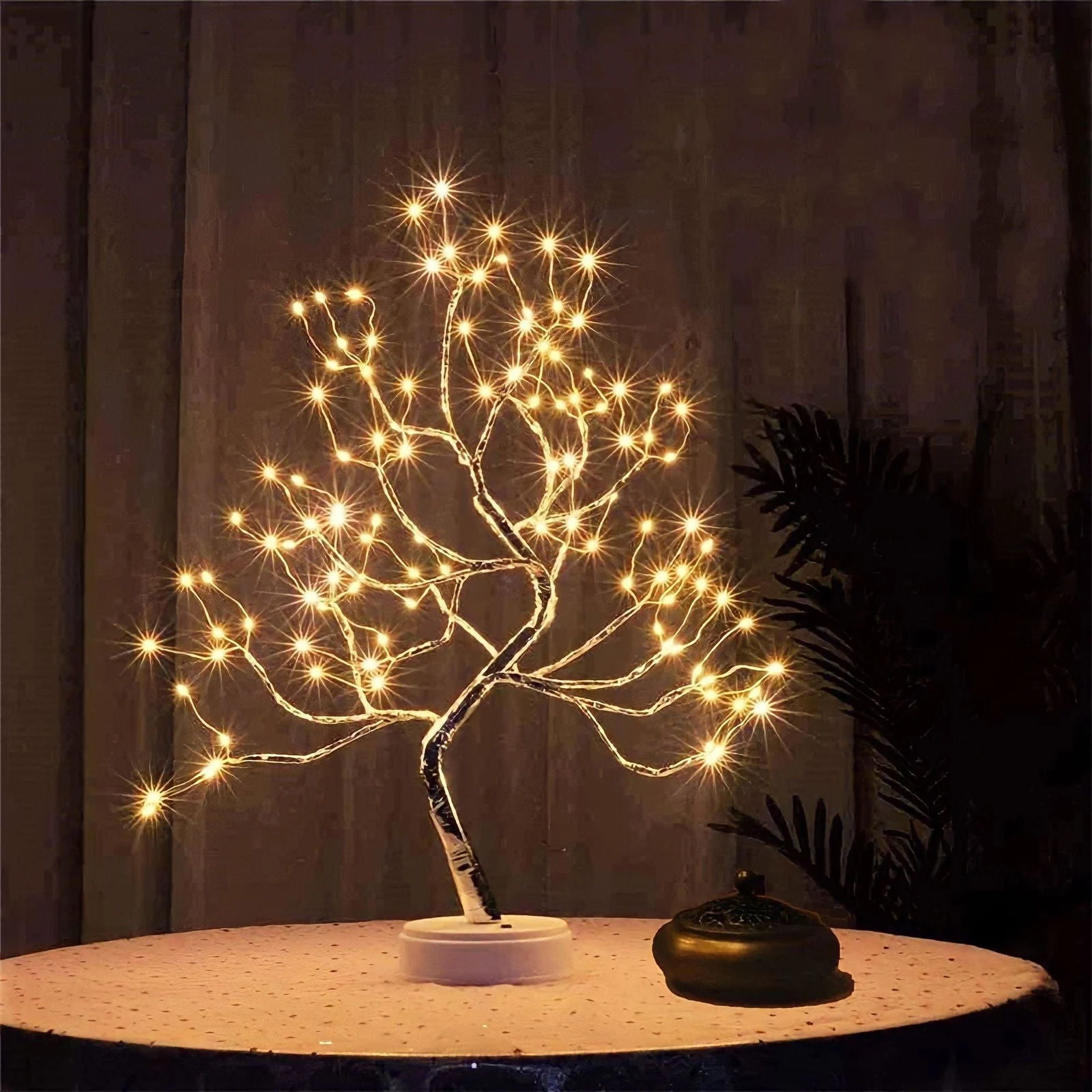 Homeko Fairy Mini Tree Rechargeable Table Lamp -