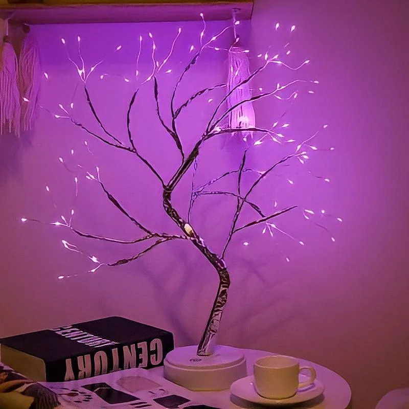 Homeko Fairy Mini Tree Rechargeable Table Lamp -