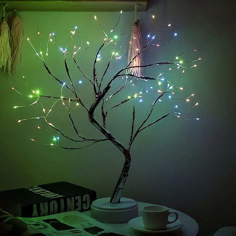 Homeko Fairy Mini Tree Rechargeable Table Lamp -