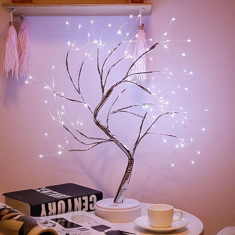 Homeko Fairy Mini Tree Rechargeable Table Lamp -