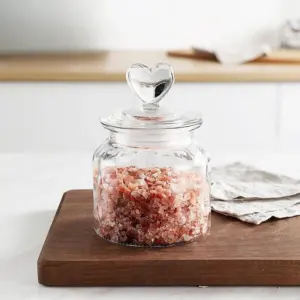 Homeko Farmhouse Airtight Glass Storage Container Jars