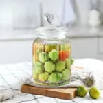 Homeko Farmhouse Airtight Glass Storage Container Jars