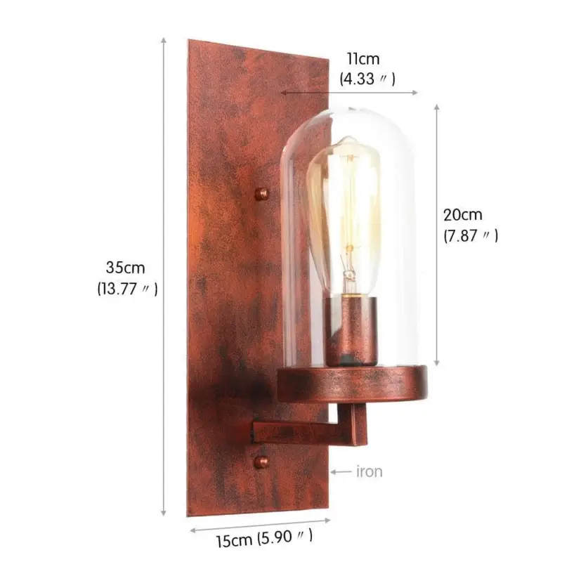 Homeko Farmhouse Wall Sconce