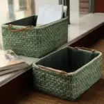 Homeko Farmhouse Woven Storage Baskets