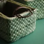 Homeko Farmhouse Woven Storage Baskets