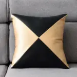 Homeko Faux Leather Pillow Cover