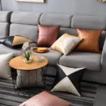 Homeko Faux Leather Pillow Cover
