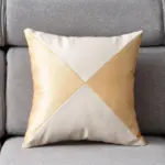 Homeko Faux Leather Pillow Cover