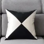 Homeko Faux Leather Pillow Cover
