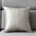 Homeko Faux Leather Pillow Cover