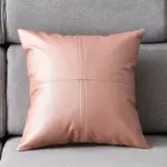 Homeko Faux Leather Pillow Cover