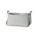 Homeko Faux Leather Storage Baskets