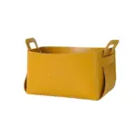 Homeko Faux Leather Storage Baskets