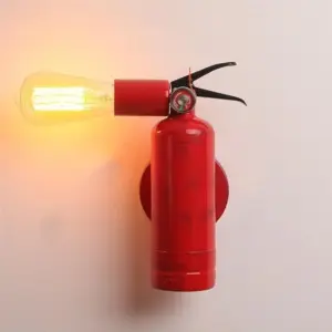 Homeko Fire Extinguisher Wall Light