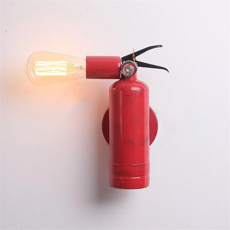 Homeko Fire Extinguisher Wall Light -