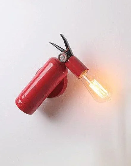 Homeko Fire Extinguisher Wall Light -