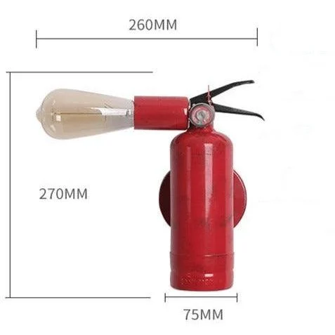 Homeko Fire Extinguisher Wall Light -