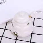 Homeko Floral Bear and Beehive Honey Pots