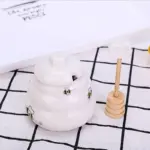 Homeko Floral Bear and Beehive Honey Pots